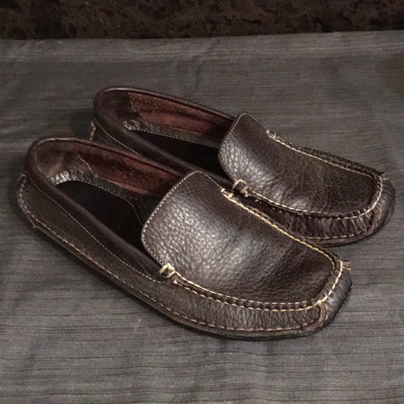 Ll Bean Dark Brown Pebbled Leather 